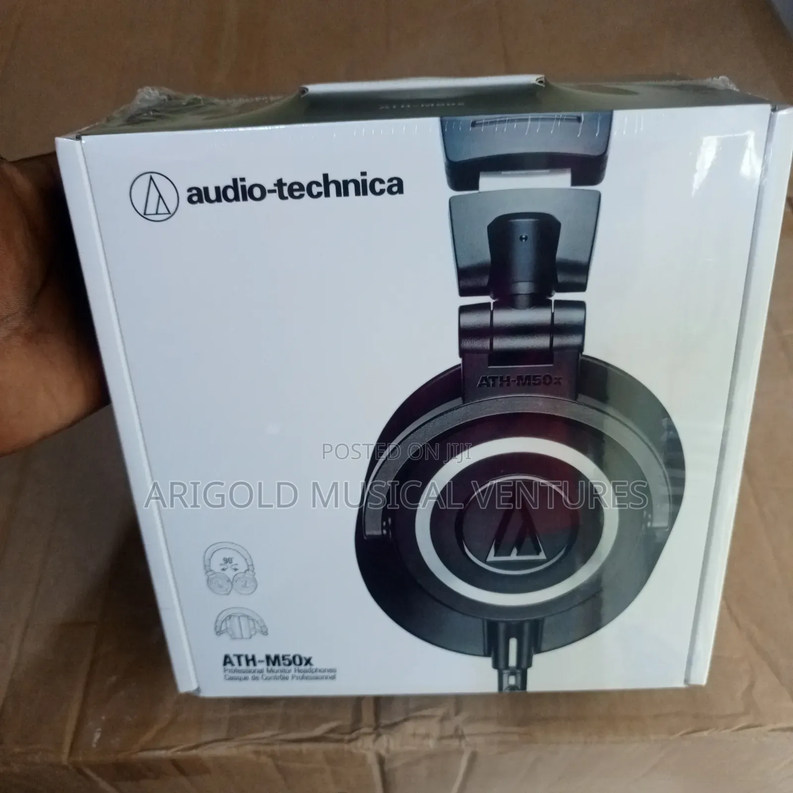 Professional Audio Technica Studio Headphone M50x Black