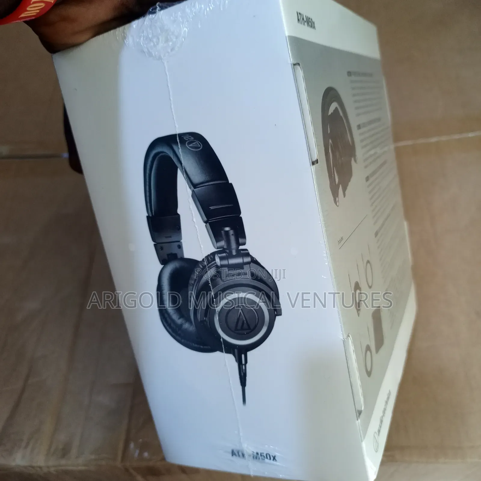 Professional Audio Technica Studio Headphone M50x Black