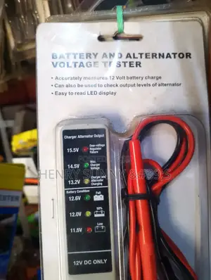 Battery and Alternator Voltage Tester