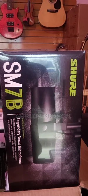 Shure Sm7b Cardiod Studio Mic