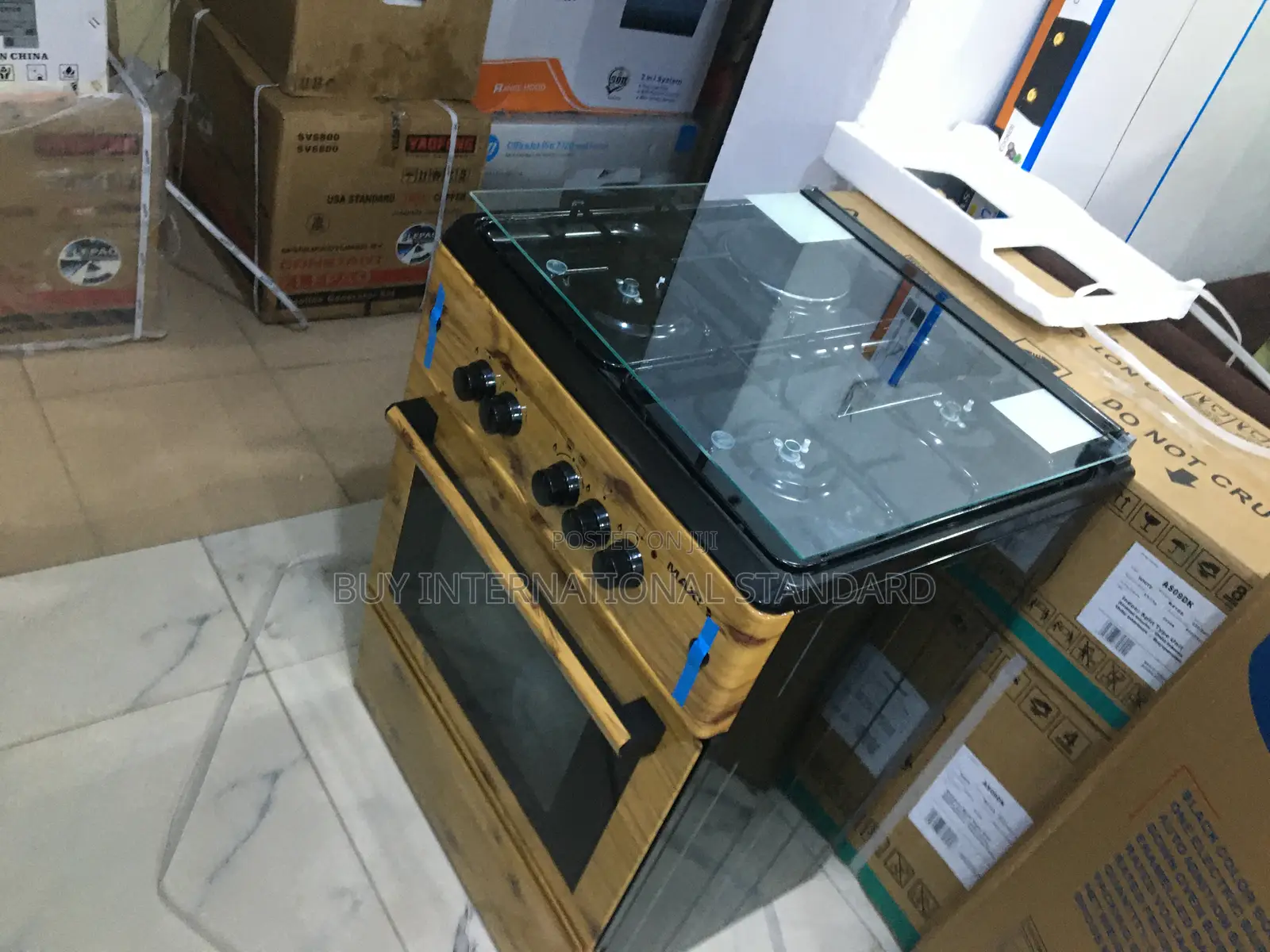 Maxi 3+1 Gas Stove – For Large Cooking Needs
