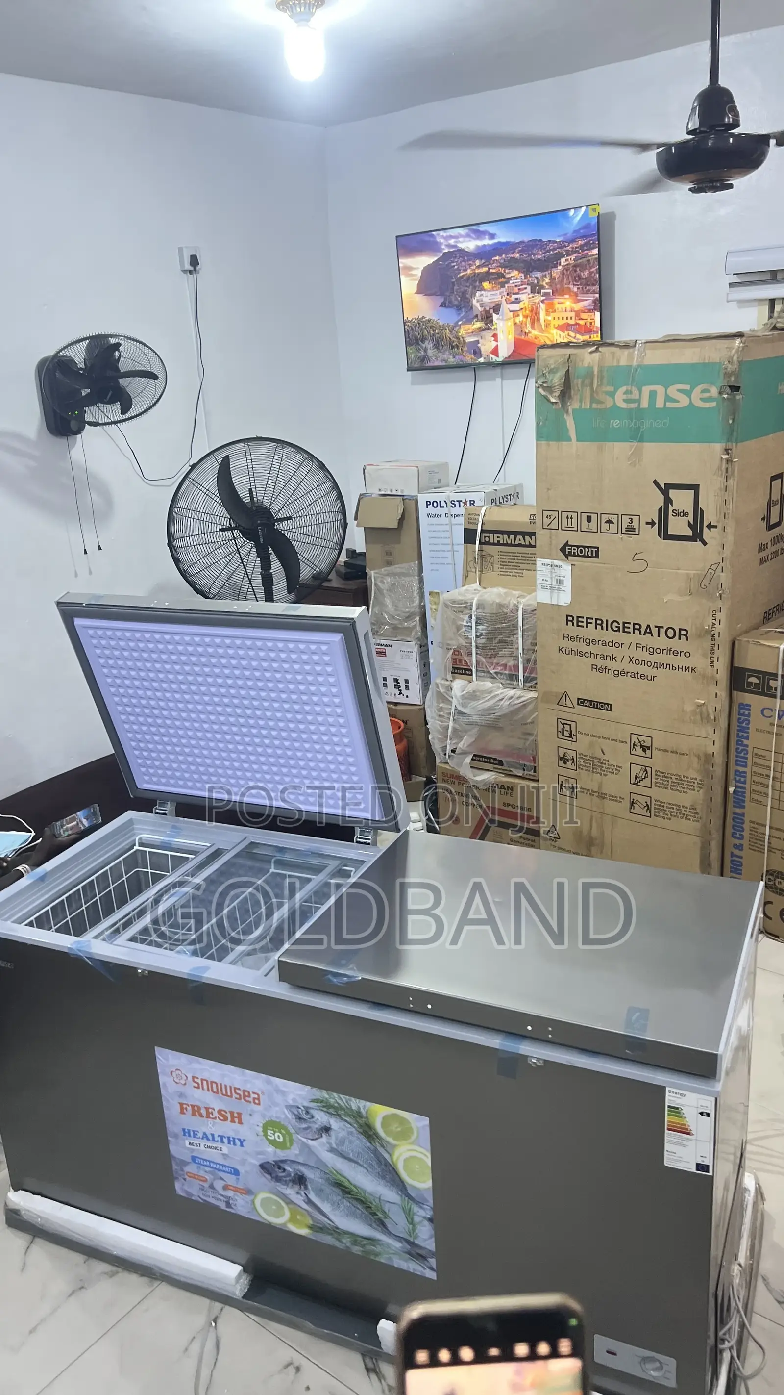 Snowsea Bd-700 520l High-Performance Freezer