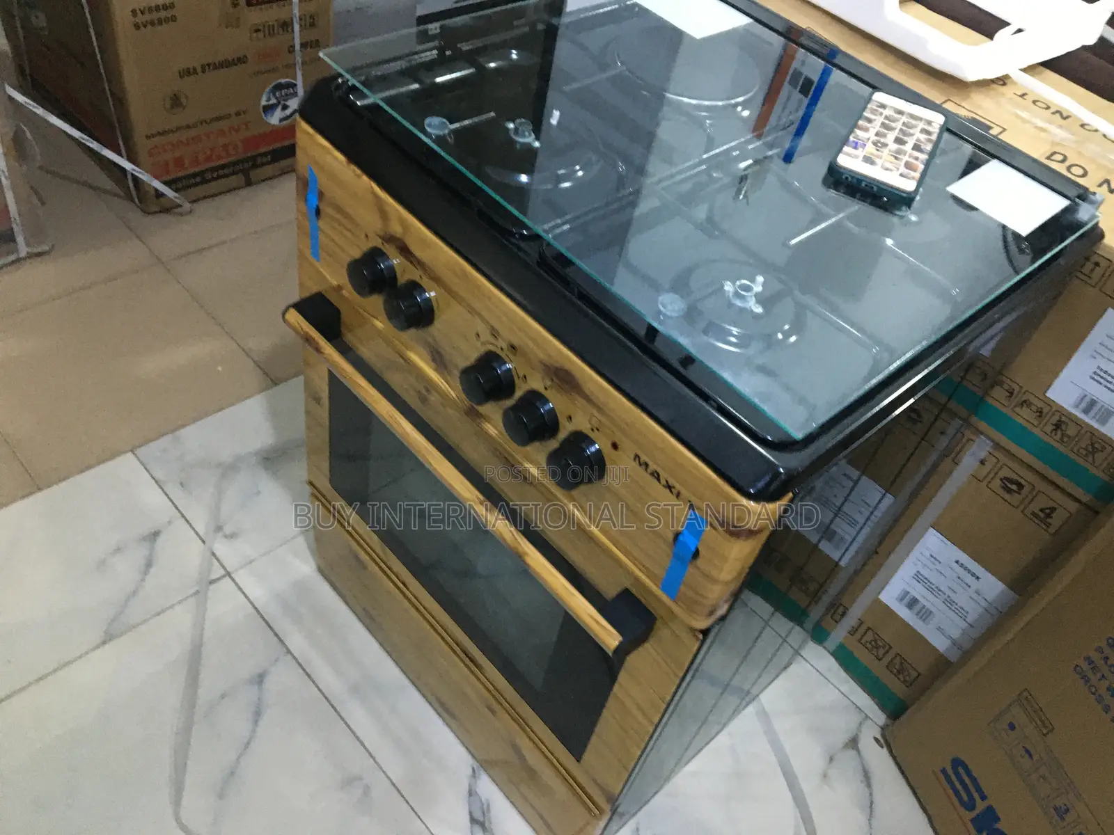 Maxi 3 + 1 Gas Burner – Reliable Kitchen Appliance