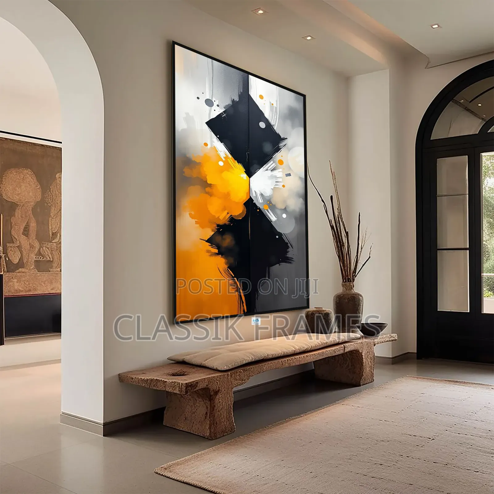 Hd Creeping Abstract Digi Painting Wallart
