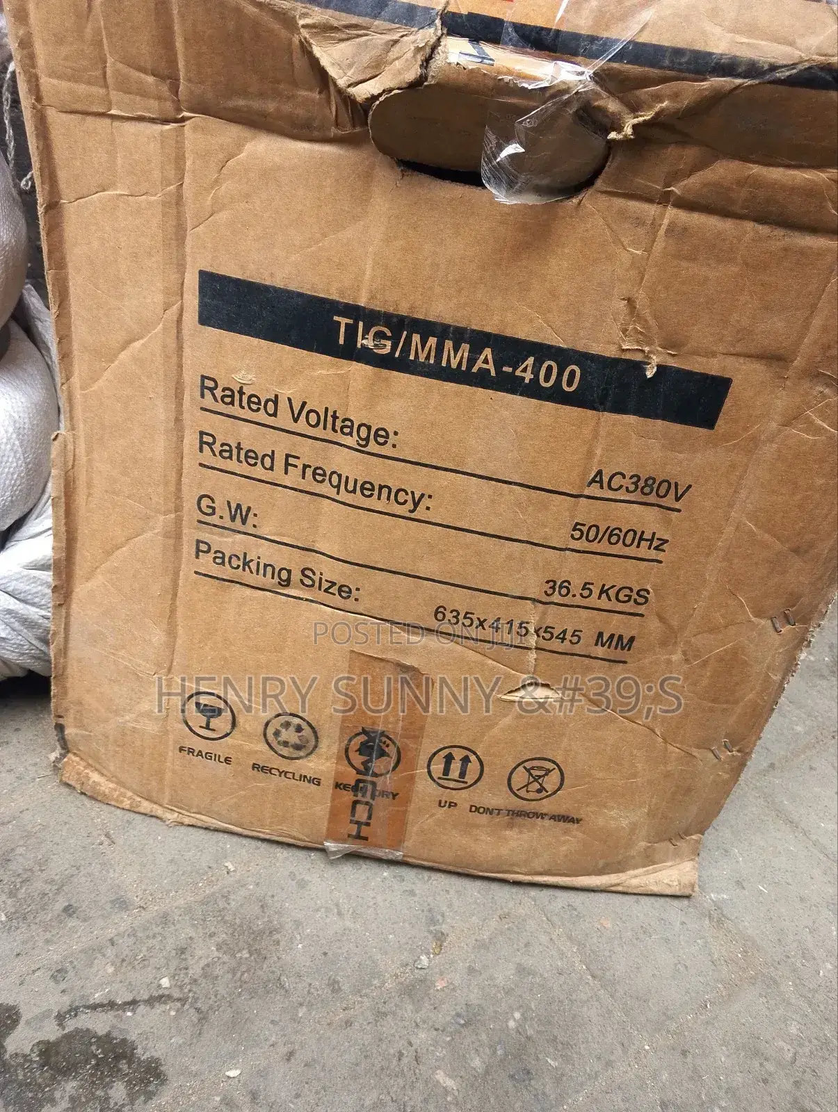 Inviter Welding Machine Tig 400 Maxmch Product