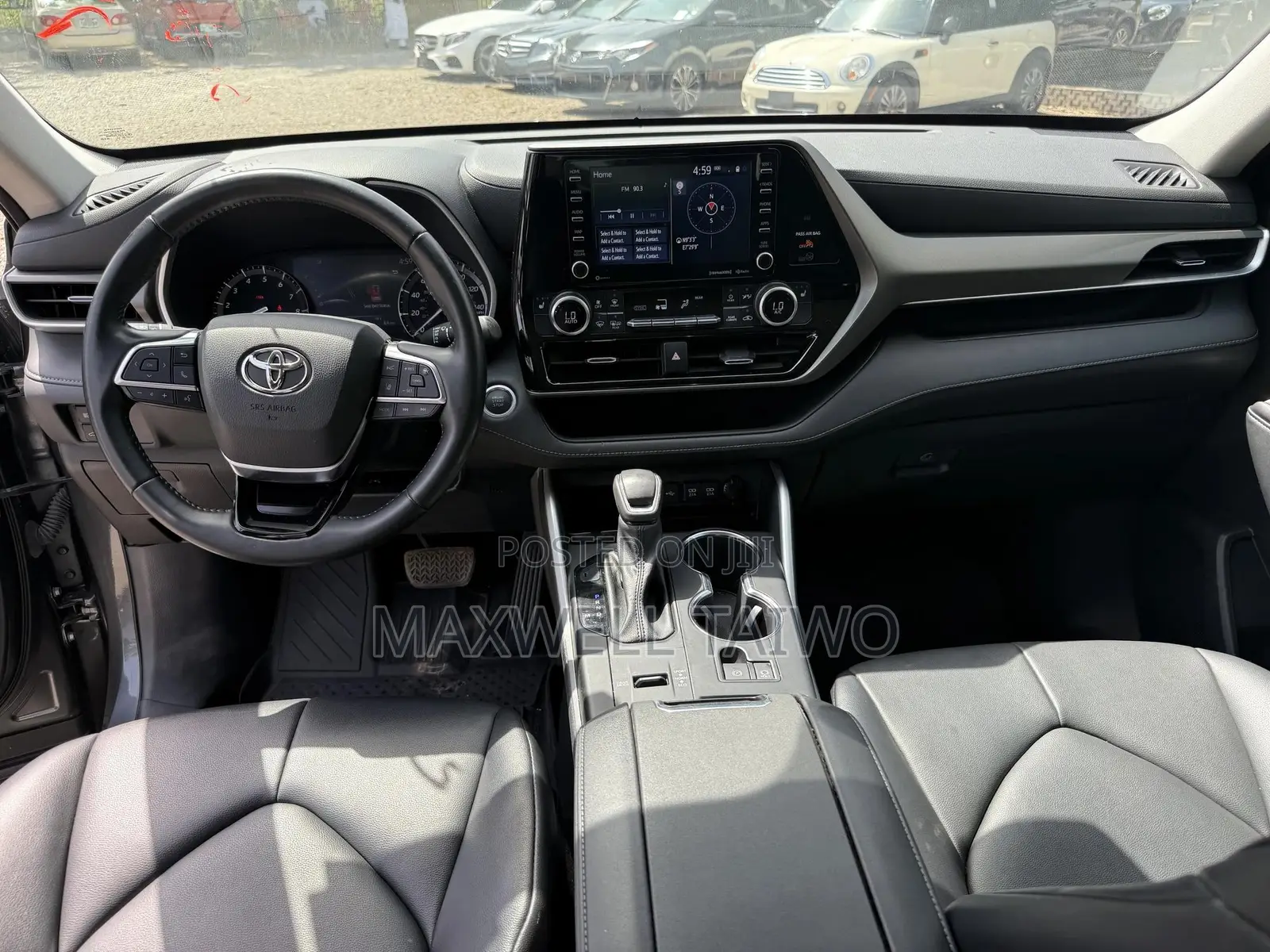 Toyota Highlander XLE 2021 Gray