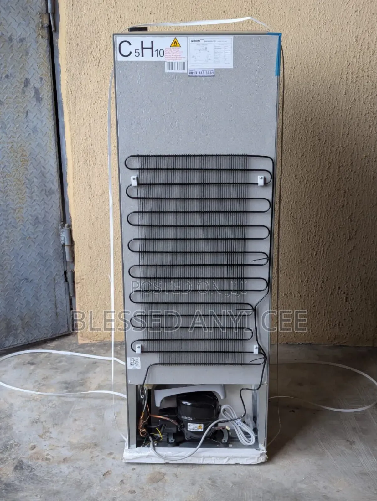 New Aeon 154l Double Door Fridge With Key Super Cooling External