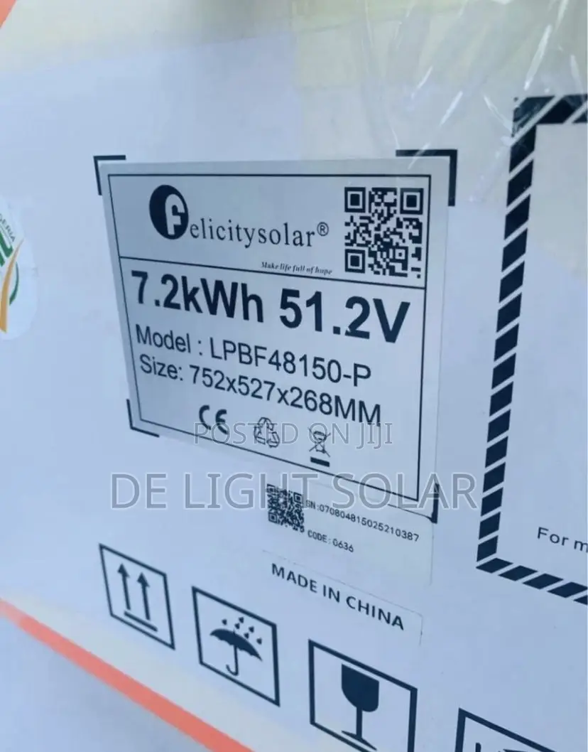 7.5kwh/24v Felicity Lithium Battery