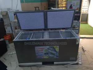 Massive 520l Capacity: New Snowsea Double Door Chest Freezer