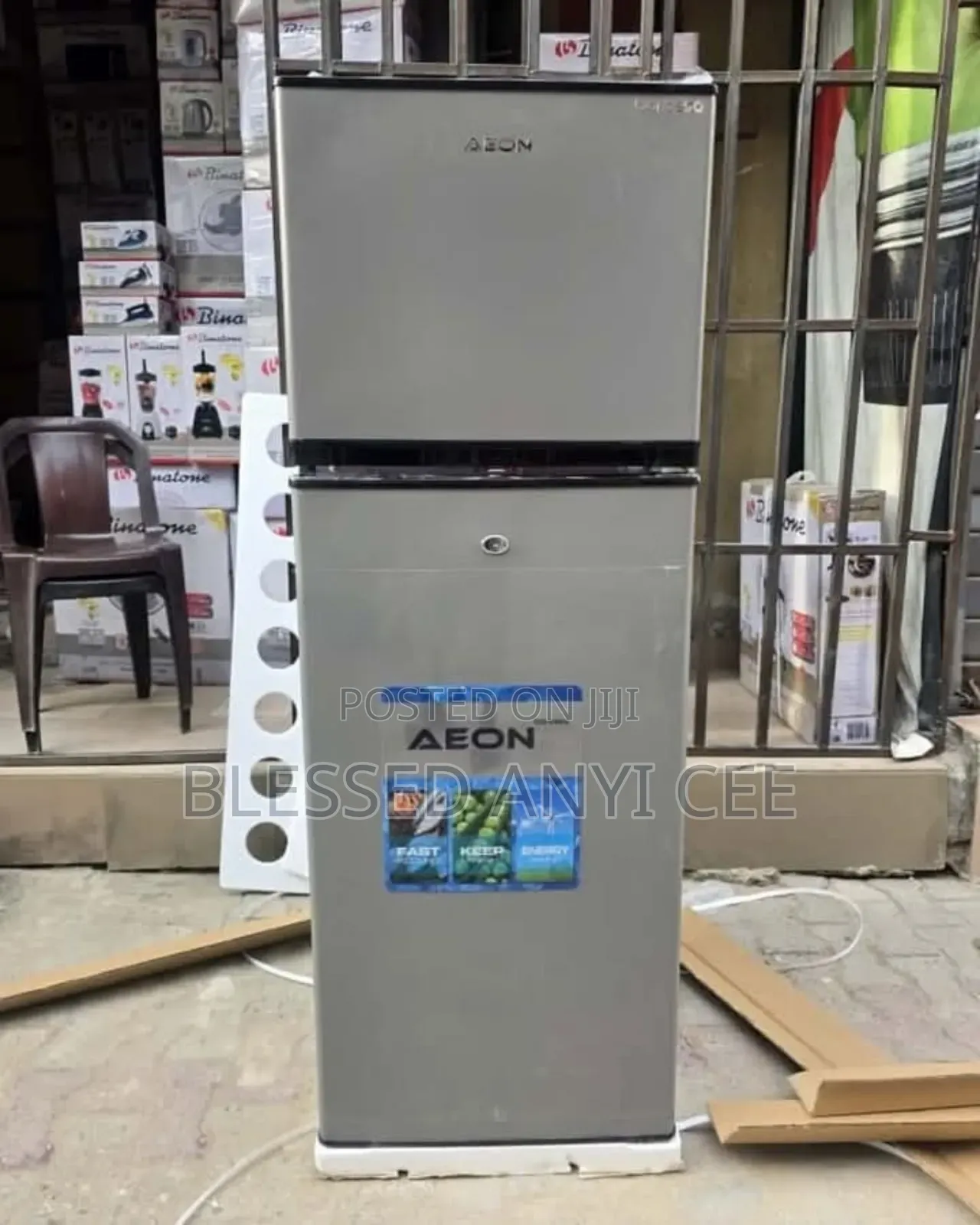 Brand New Aeon 154l Two Door Refrigerator With Key Super Cooling