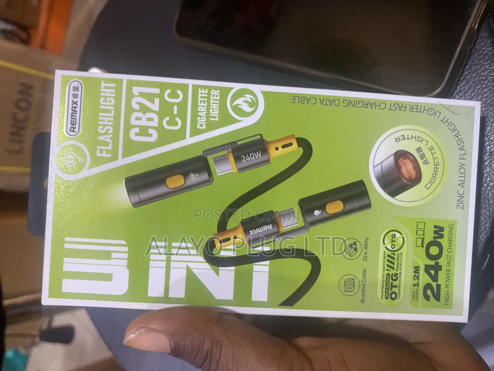 Cigarettes Lighter 240w Type C Cord