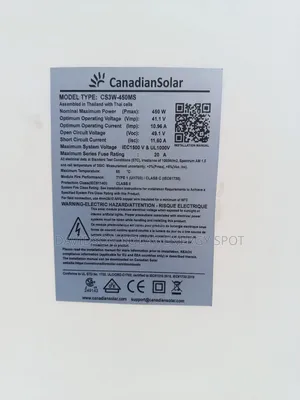 450watt Canadian Solar Panel Halfcourt