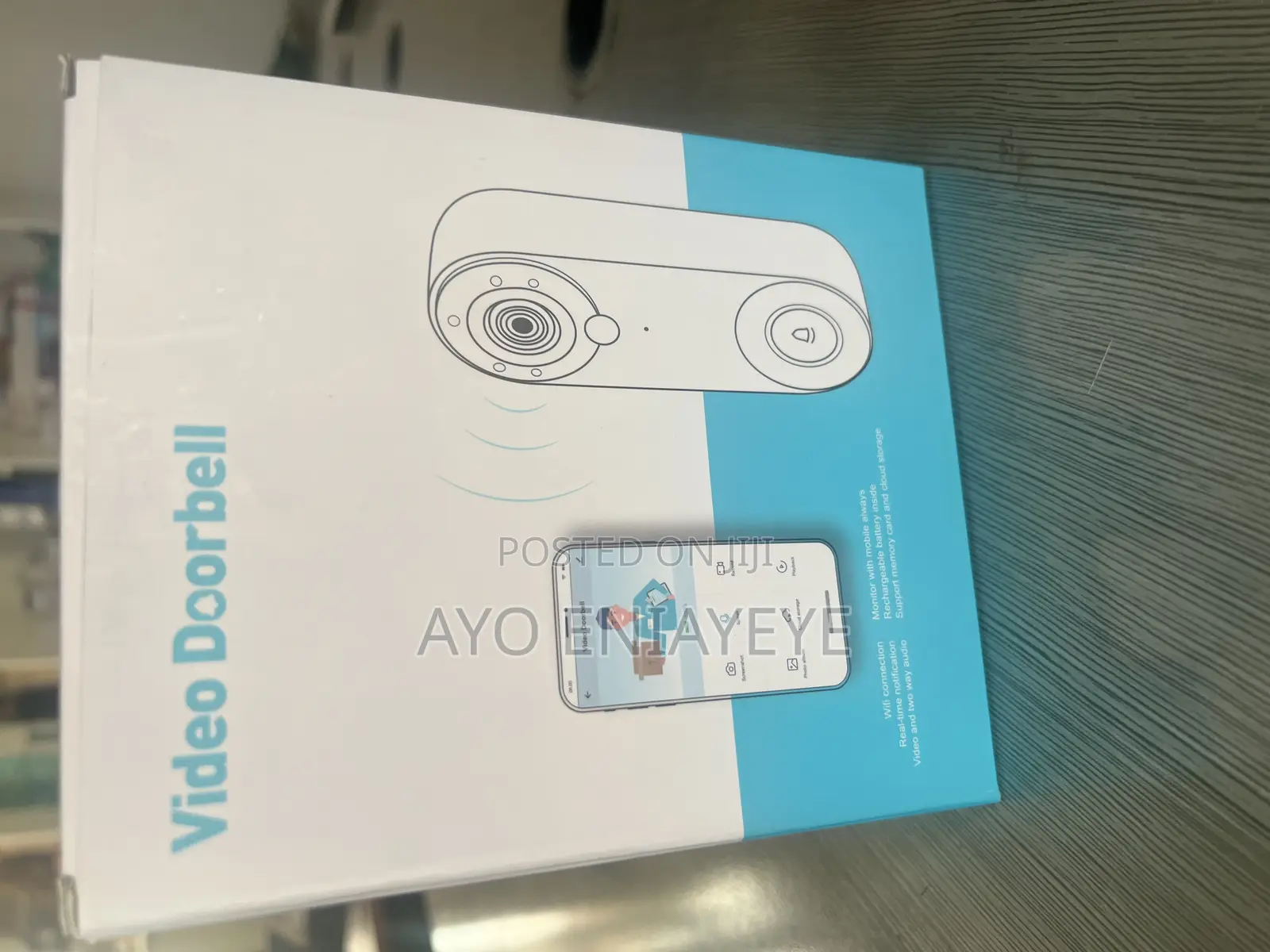 Wireless Video Door Bell With Tuya