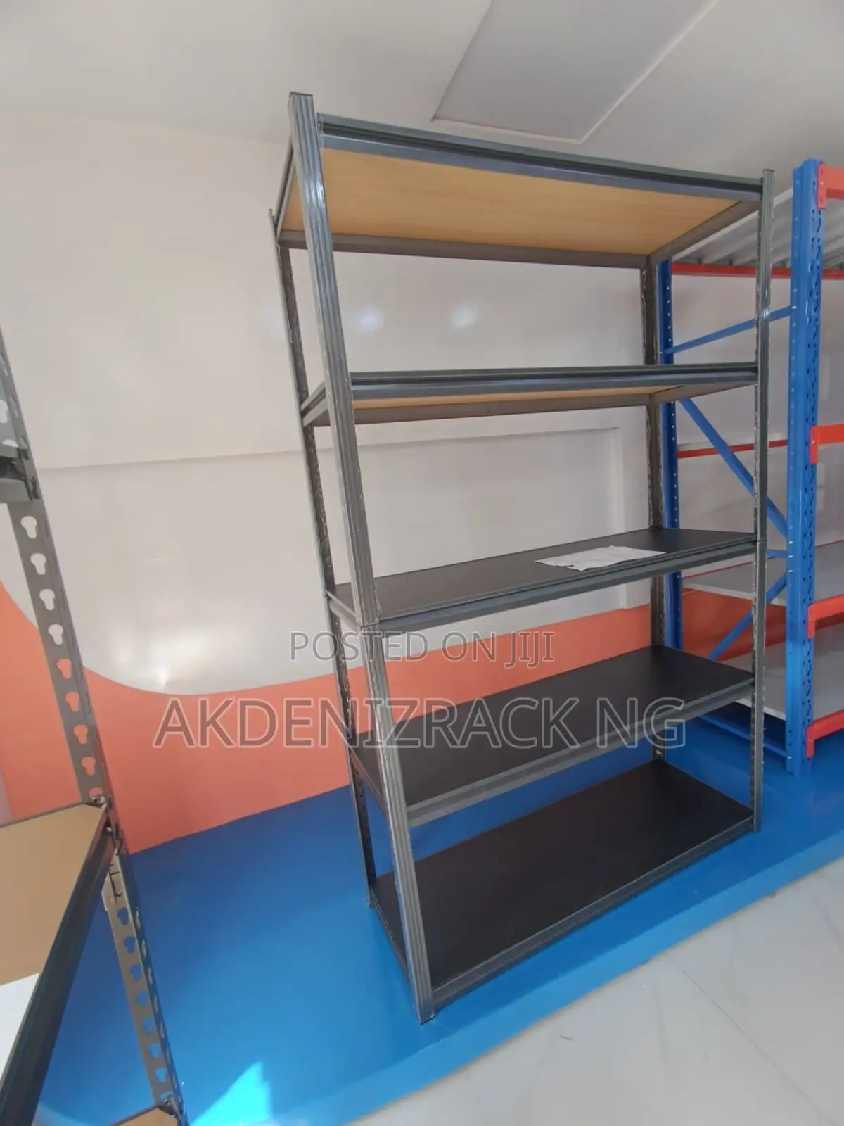 5 Level Adjustable Boltless Steel Shelving Rack (Home Use Rack)