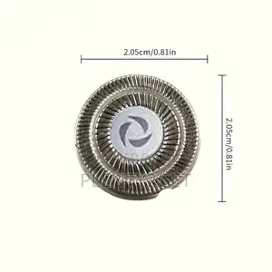 3pcs Spare Blades for Electric Portable Shaver, Replacement Blade