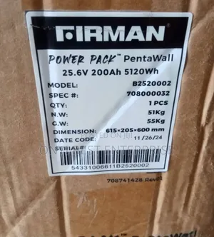 Firman Lithium Ion Battery 5kwh 48v