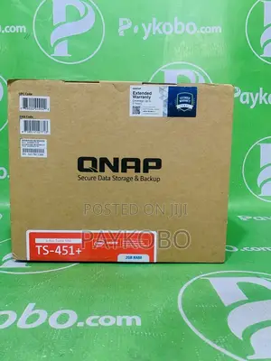 Qnap Ts-451+ 4-Bay Home and Soho Network Attached Storage Server