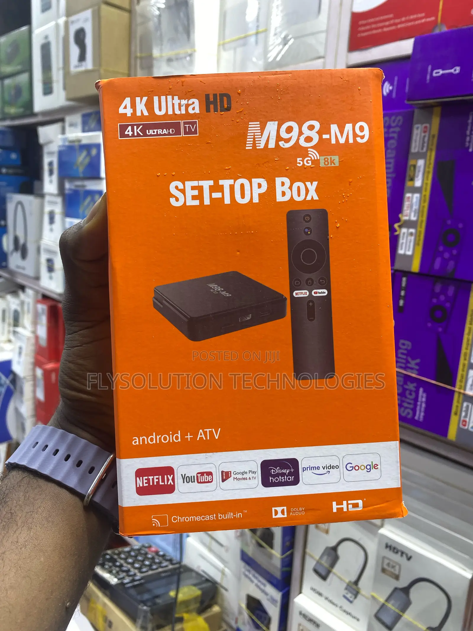 M98 M9 Android Tv Box Android 11 5g Streaming Device