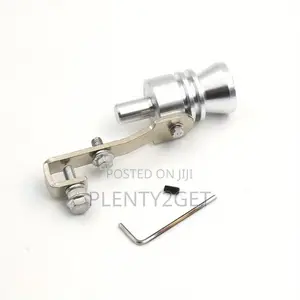 1pc Stainless Steel Car Exhaust Whistle