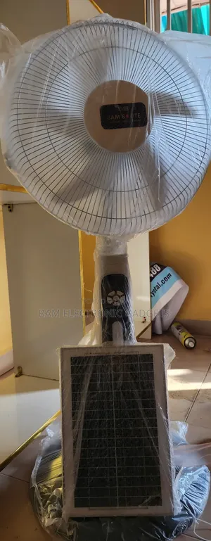 16inch Rechargeable Solar Fan Ac/Dc