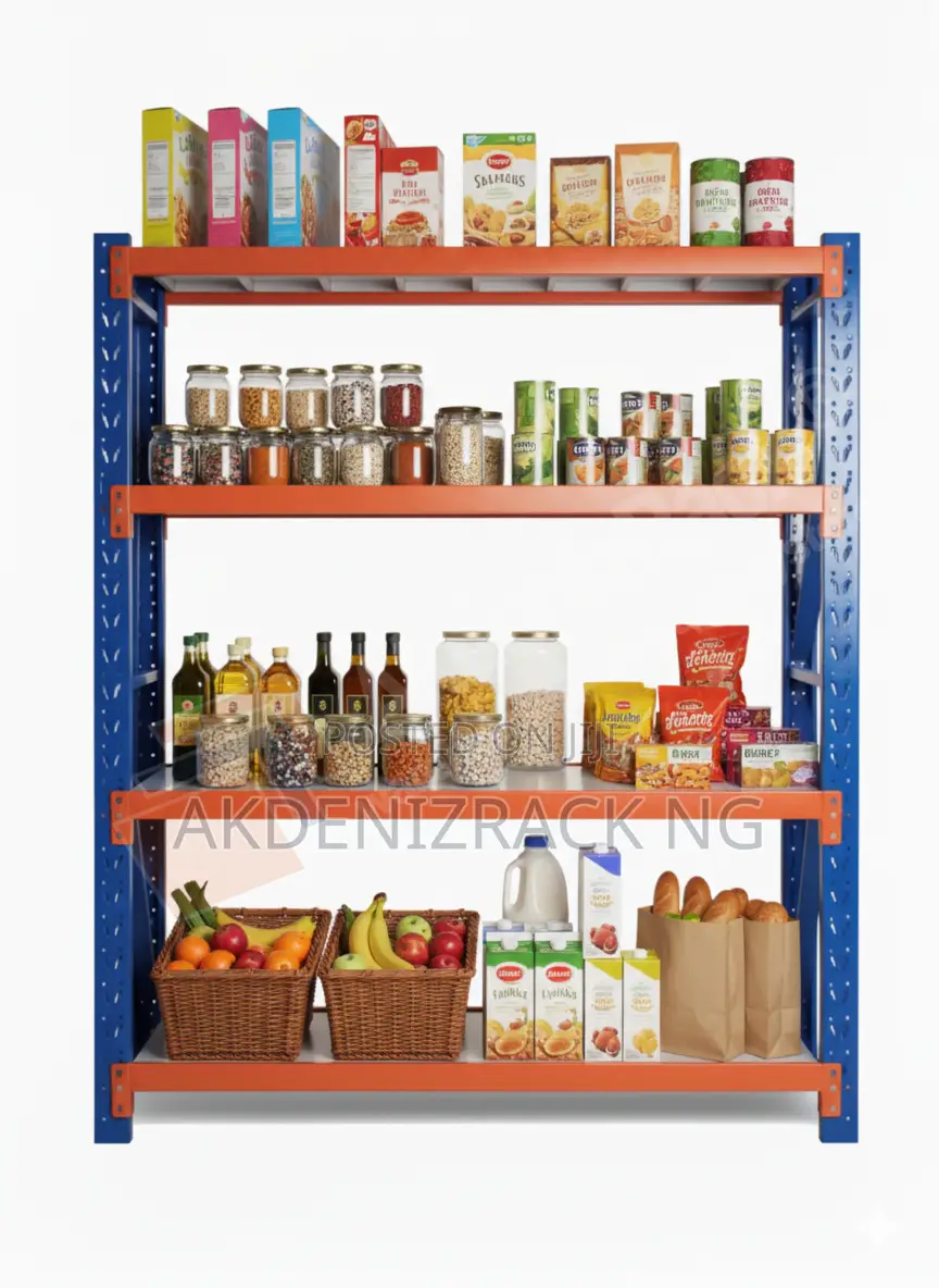 Warehouse Storage Rack 4 Level Adjustable (Shelf Rack)