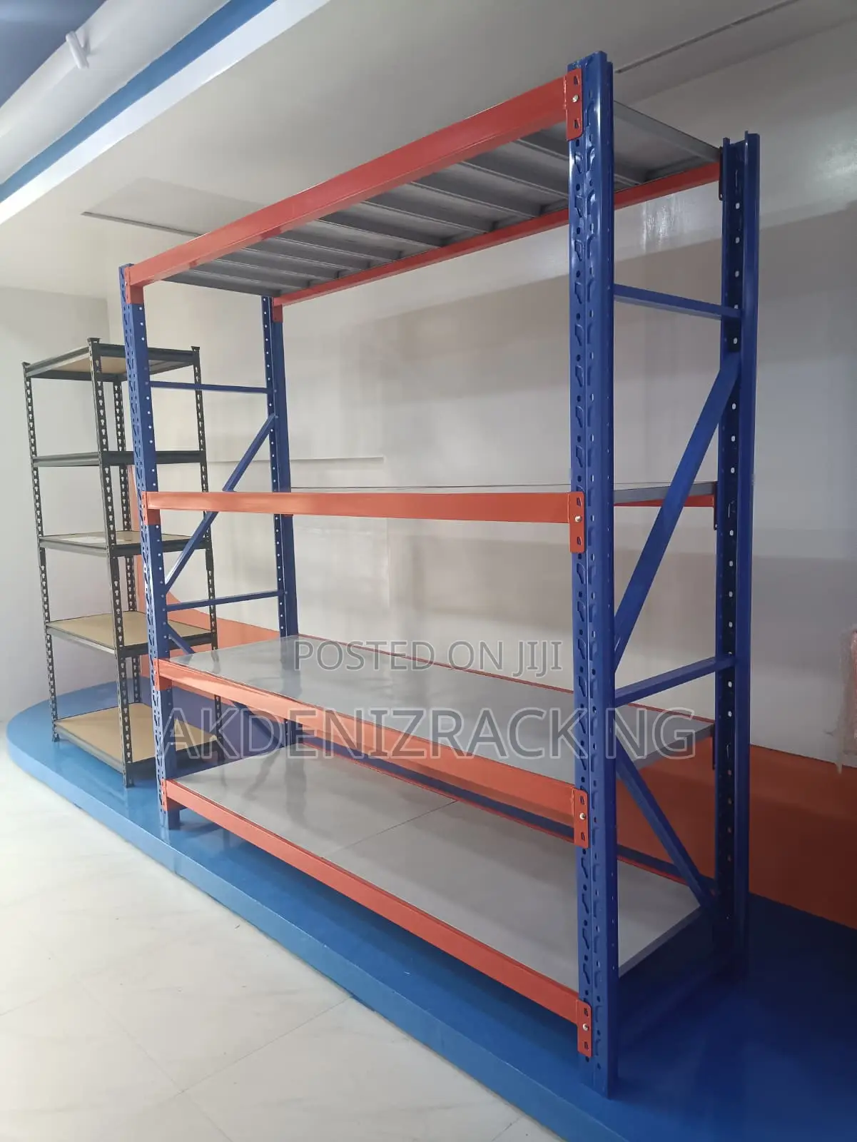 Warehouse Storage Rack 4 Level Adjustable (Shelf Rack)