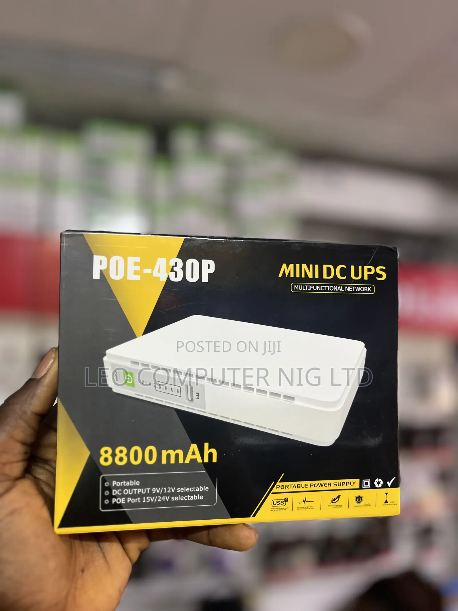 Mini Dc Ups 8800mah Poe-430p