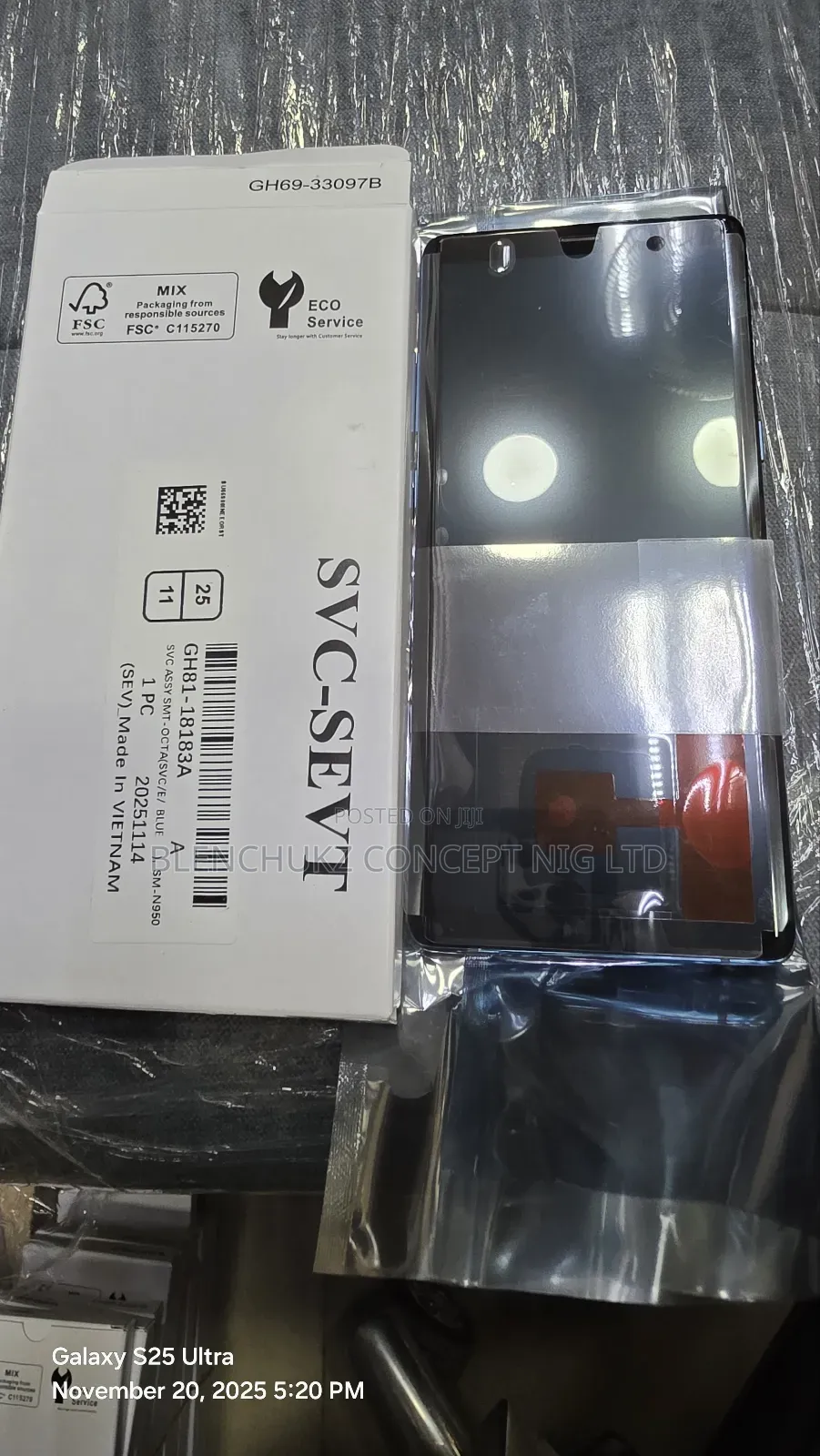 Samsung Note 8 Original Screen