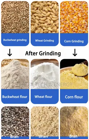 Electric Dehuller Flour Mill Machine
