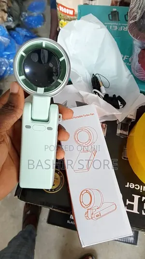 Portable Handheld Turbo Fan.