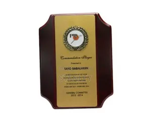 Wooden Award Plaque