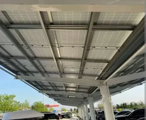 Solar Car Port Fabrication