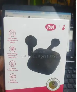 Itel TWS Budsair 5i Earbuds Half in-Ear Design Superbass