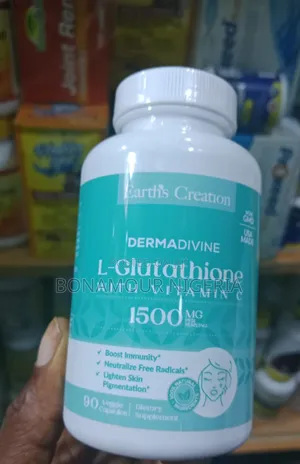 Earth's Creation L-Glutathione With Vitamin C 1500mg X90 Caps