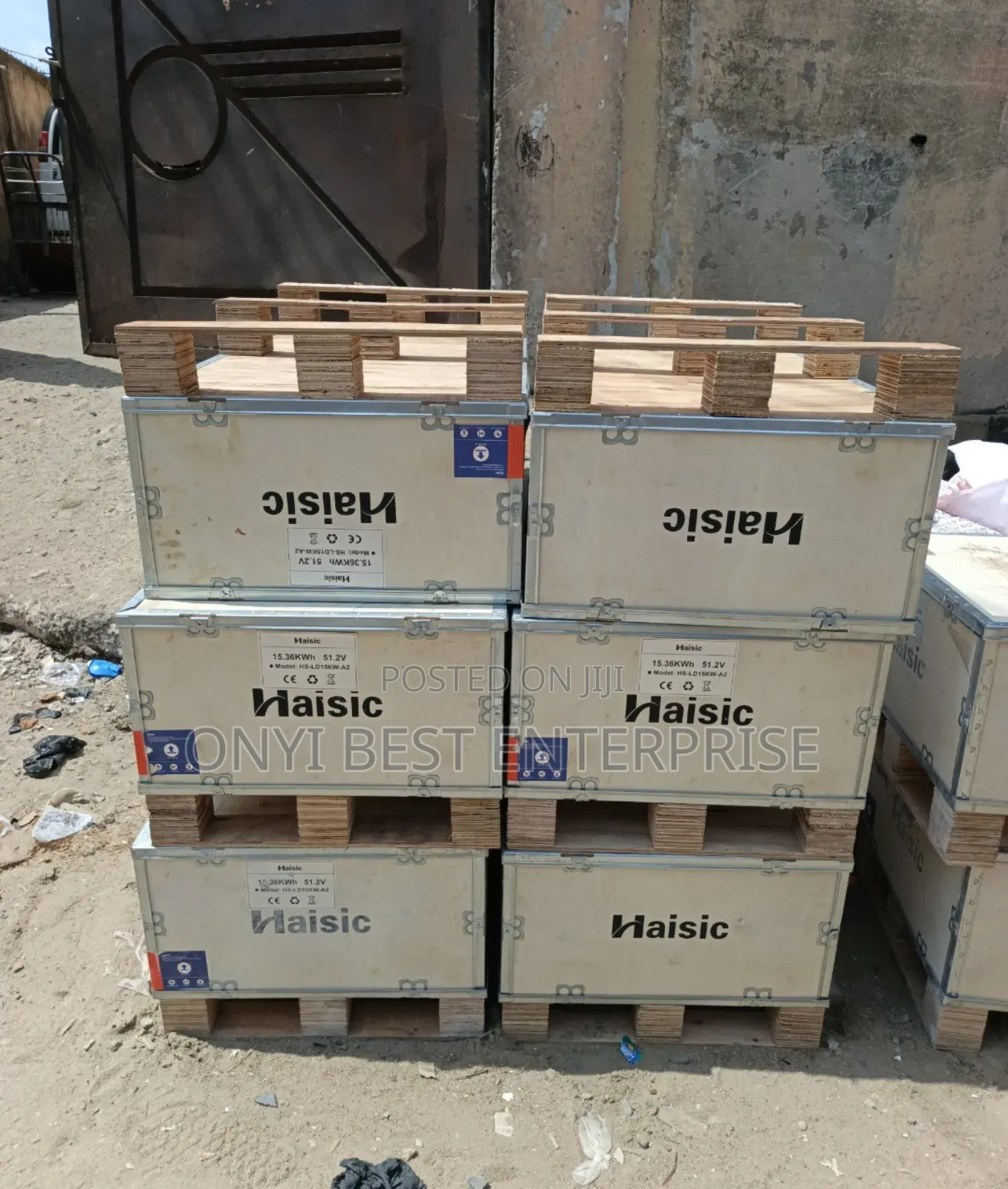 Haisic Lithium Ion Battery 15kwh51.2v Available