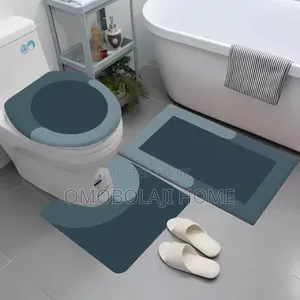 3 Pieces Bathroom Mat