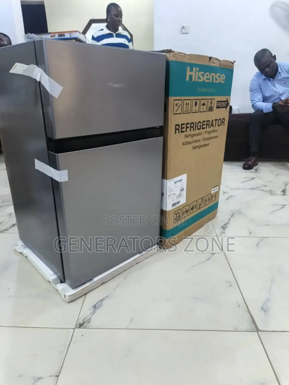Neat, Compact Functional
_Hisense 87l Double Door Refrigerator