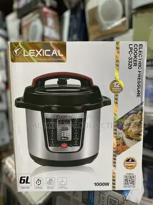 Lexical 6 Liters Electric Pressure Cooker