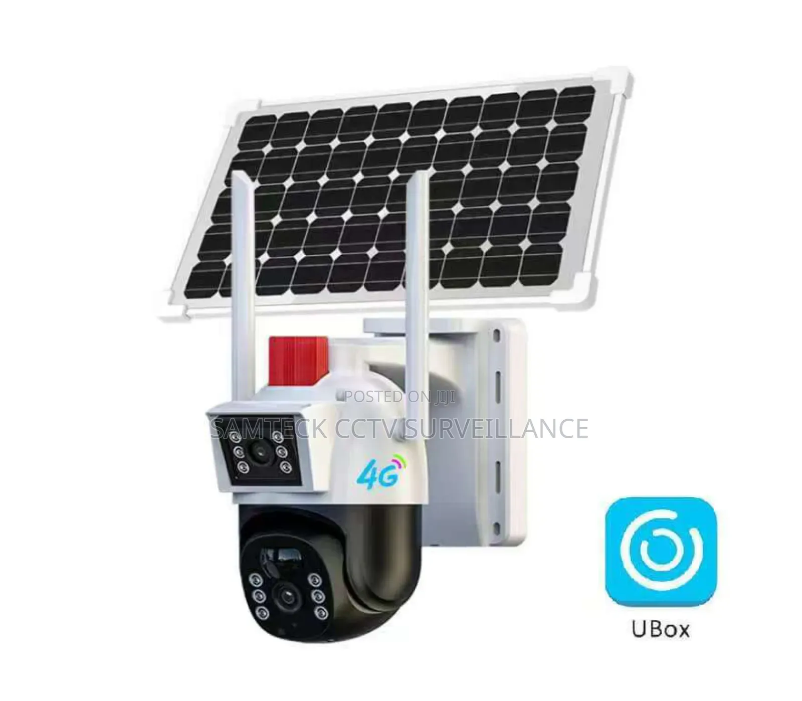 Samteck Hd Solar PTZ Camera Dual Lens