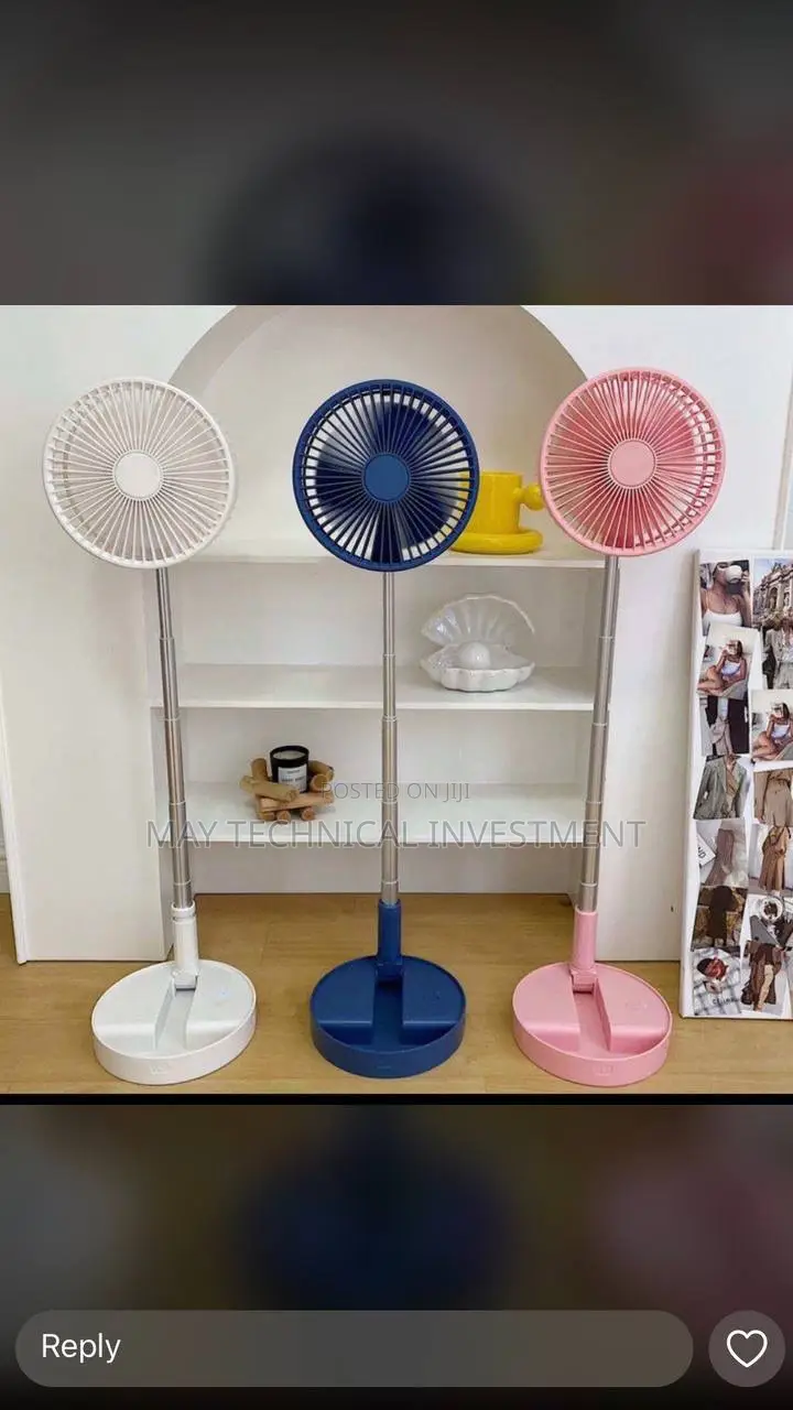 Adjustable Rechargeable Fan