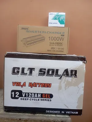 1kva Solar System With 300w Panel and 120ah Battery