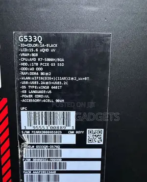 Laptop Asus ROG Strix SCAR 15 16GB AMD Ryzen 7 SSD 1T