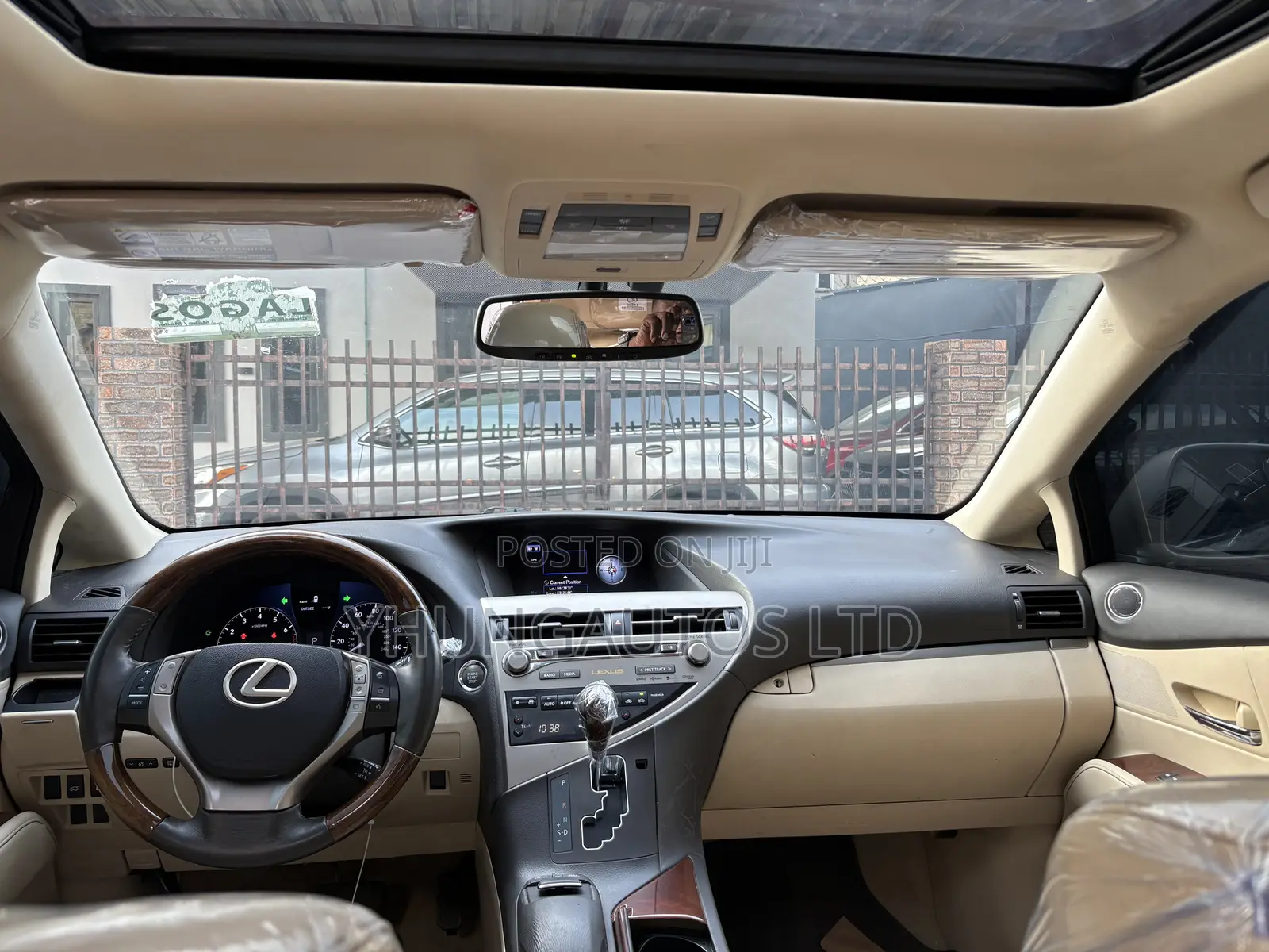 Lexus RX 350 2013 Gold