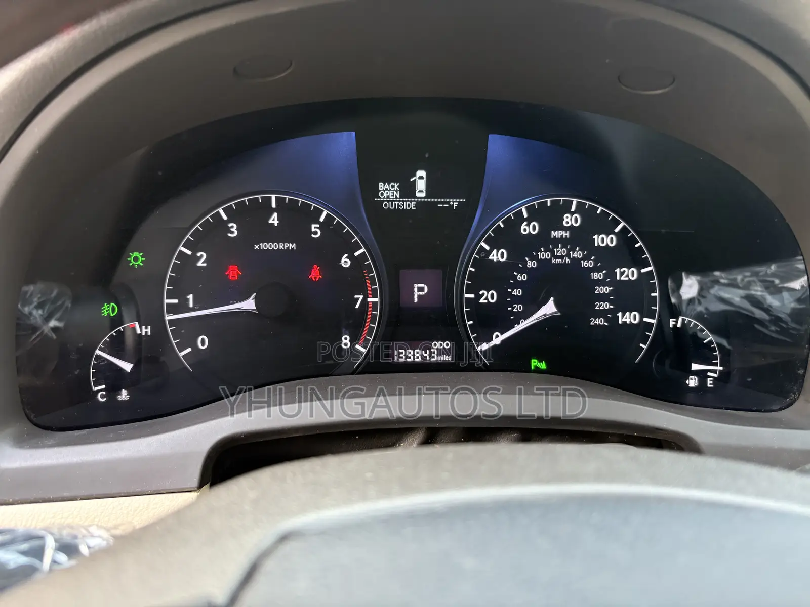 Lexus RX 350 2013 Gold