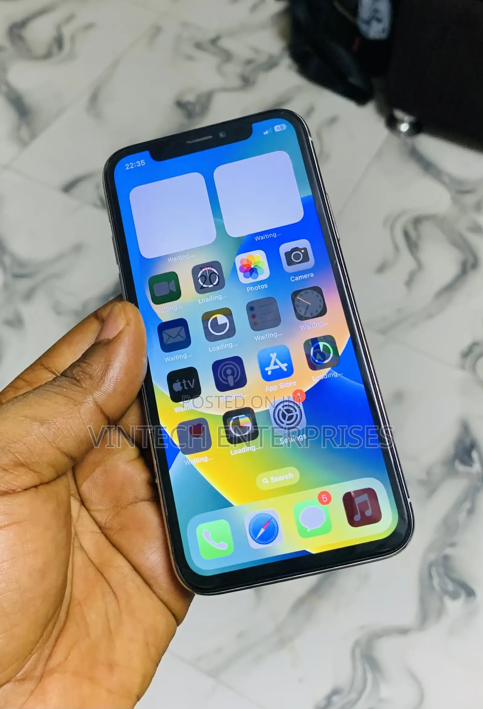 Apple iPhone X 64 GB Silver