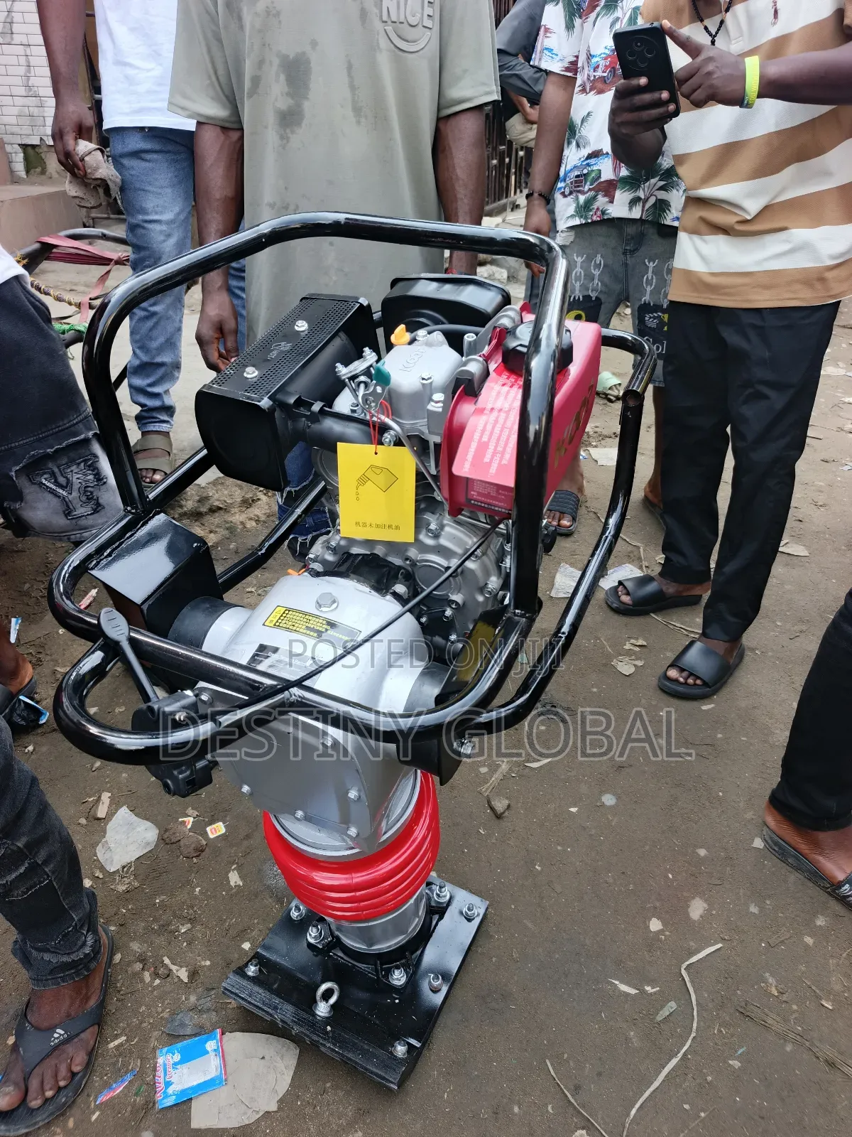 Diesel Concrete Jumper Compactor
