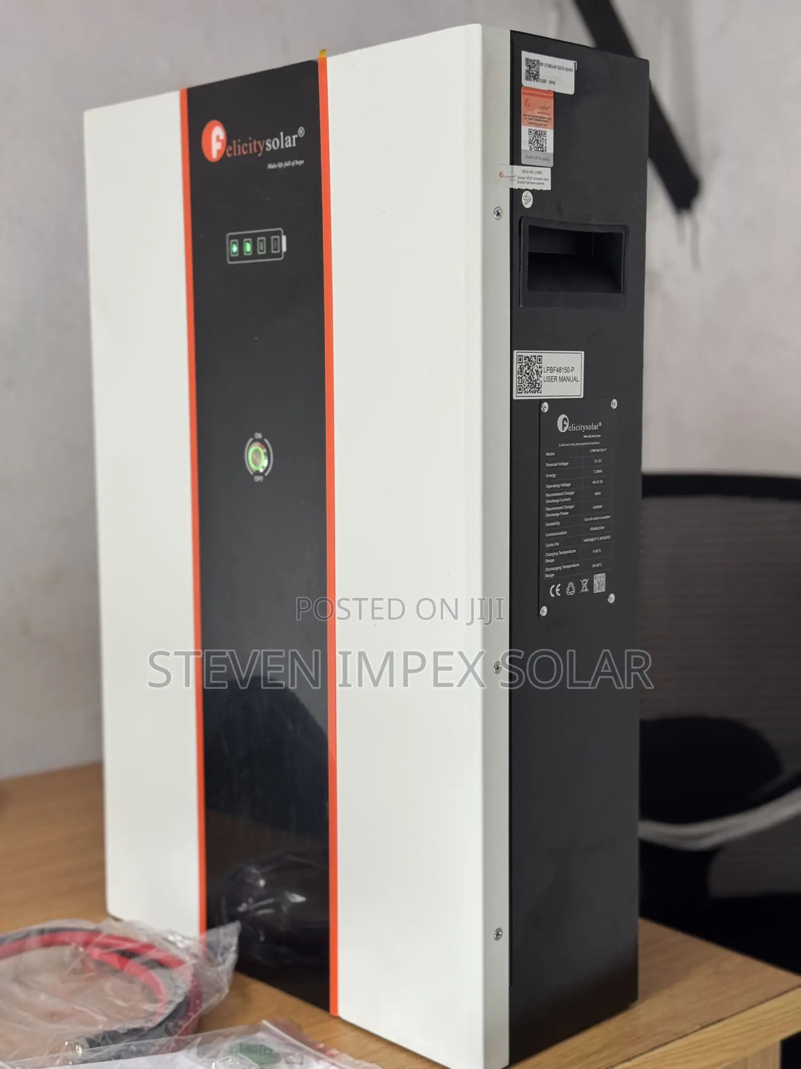Felicity Icon Lithium Solar Battery 10kwh 51.2v 200ah