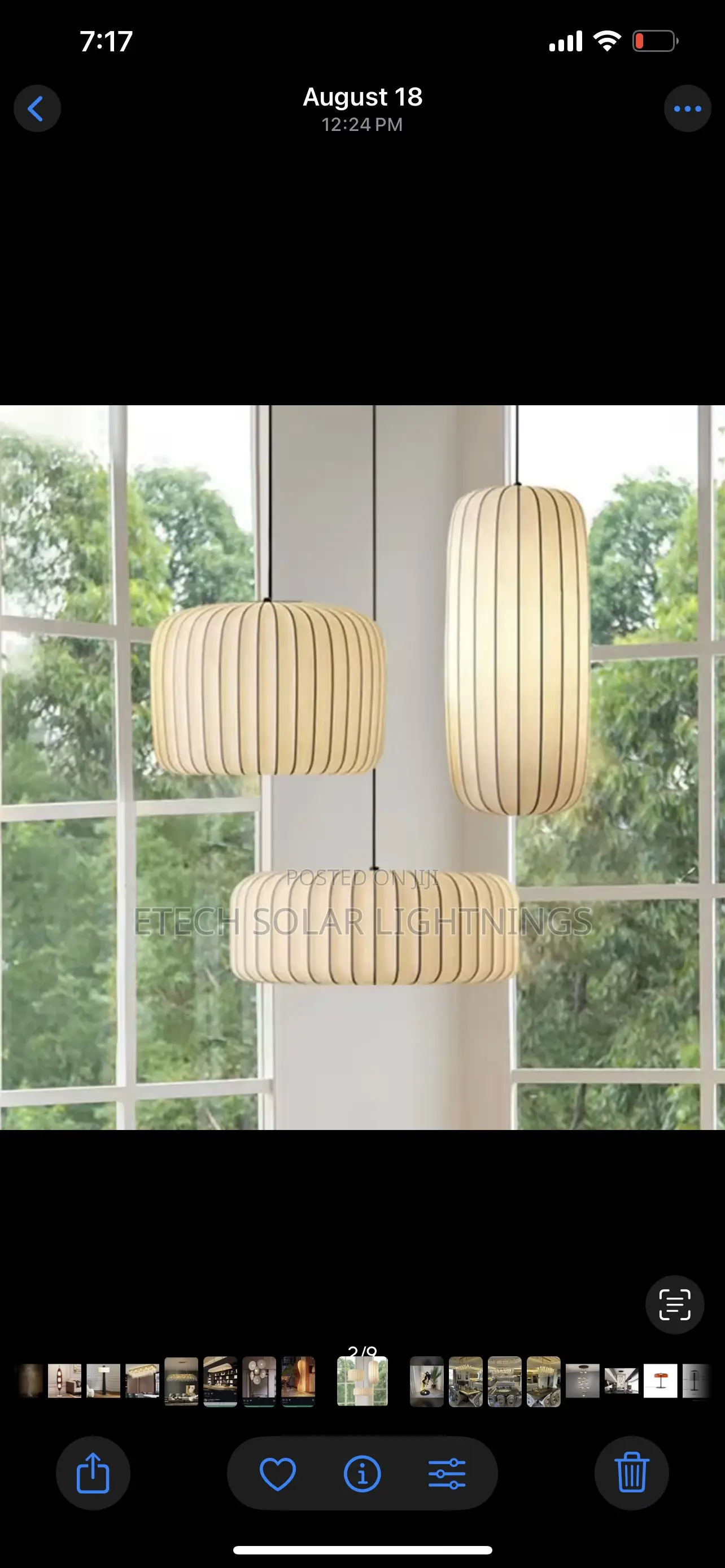Modern White Japanes Led Silk Pendant Drop Chandelier Light