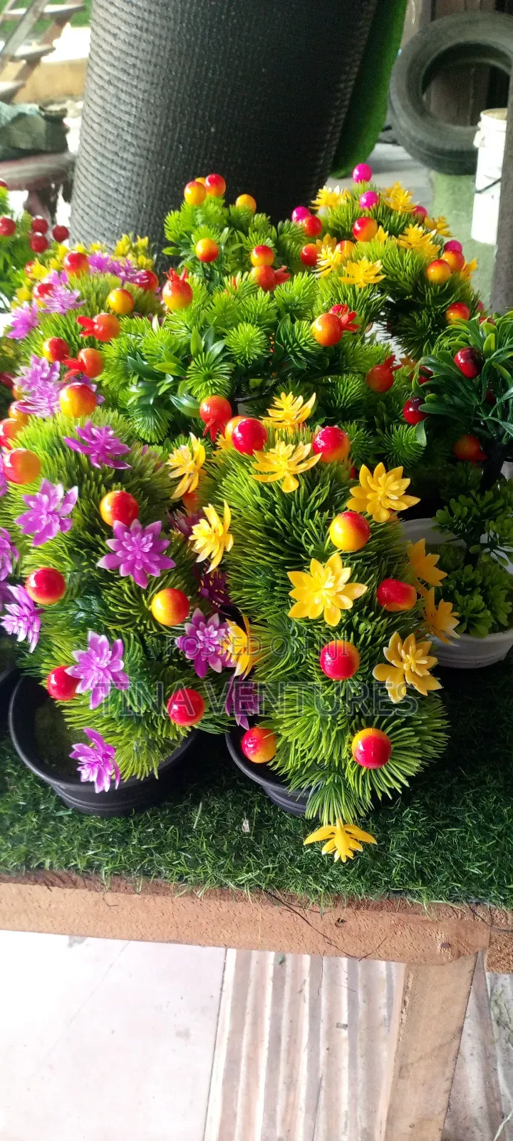 Artificial Flower ( for Tv Console Unit)
