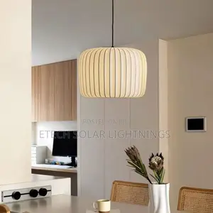 Luxury Modern Led Drop Silk Pendant Chandelier Light
